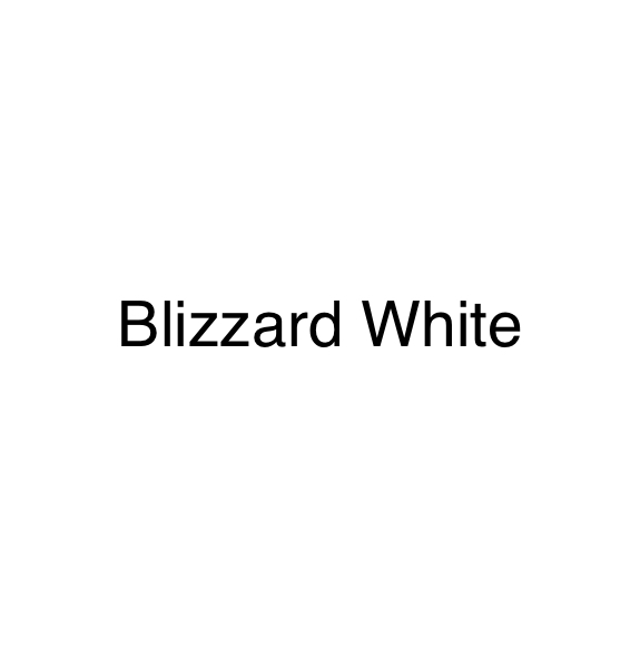 Blizzard White